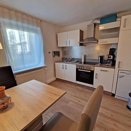 Ostseeheim - 1 Reihe Mit Meerblick 아파트 사스니츠